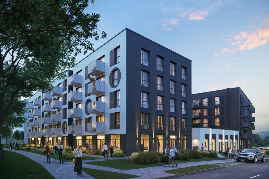 Green Wave 4 etapas (Pumpėnų g. 2) - Daugiabutis - vizualizacija