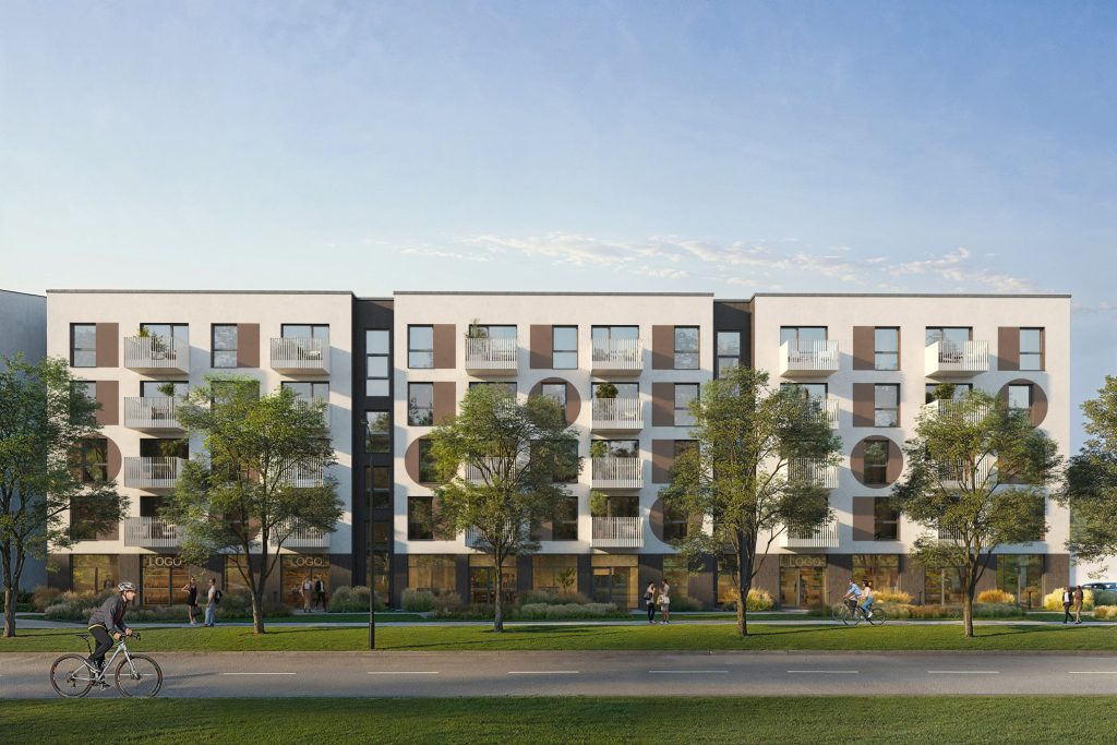 Green Wave 4 etapas (Pumpėnų g. 2) - Daugiabutis - vizualizacija