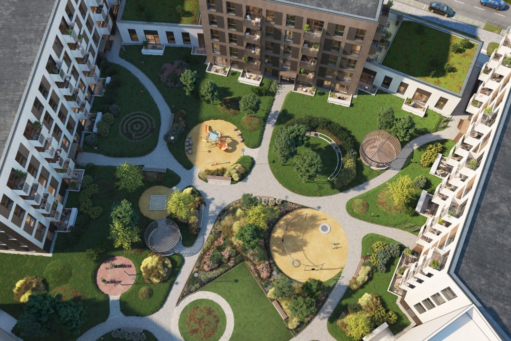 Green Wave 4 etapas (Pumpėnų g. 2) - Daugiabutis - vizualizacija