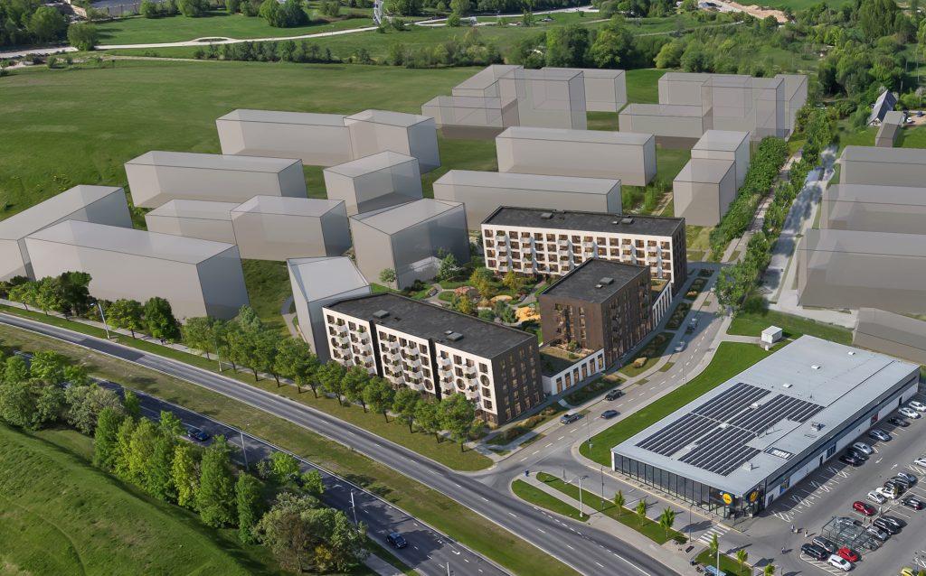 Green Wave 4 etapas (Pumpėnų g. 2) - Daugiabutis - vizualizacija