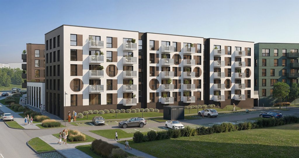 Green Wave 4 etapas (Pumpėnų g. 2) - Daugiabutis - vizualizacija