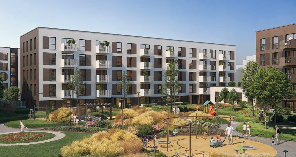 Green Wave 4 etapas (Pumpėnų g. 2) - Daugiabutis - vizualizacija