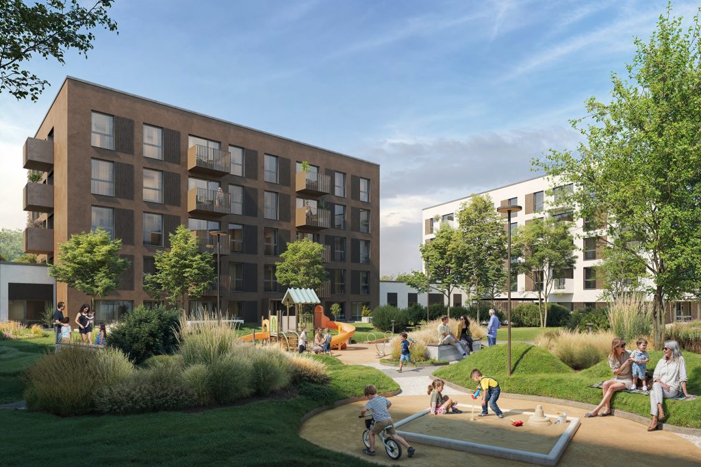 Green Wave 4 etapas (Pumpėnų g. 2) - Daugiabutis - vizualizacija