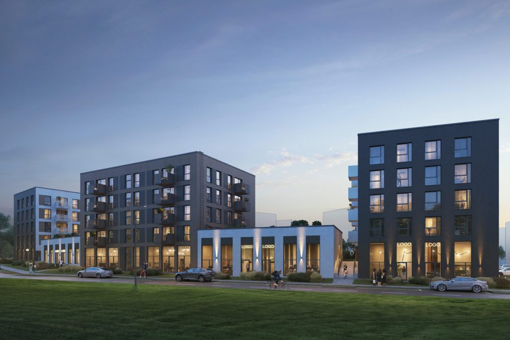 Green Wave 4 etapas (Pumpėnų g. 2) - Daugiabutis - vizualizacija