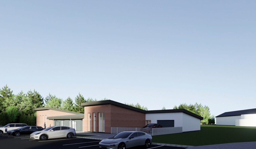 Kauno J. Matulaičio parapijos namai (S. Žukausko g. 1A) - House of worship - visualization