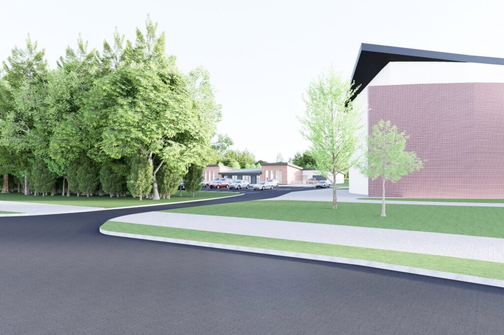 Kauno J. Matulaičio parapijos namai (S. Žukausko g. 1A) - House of worship - visualization