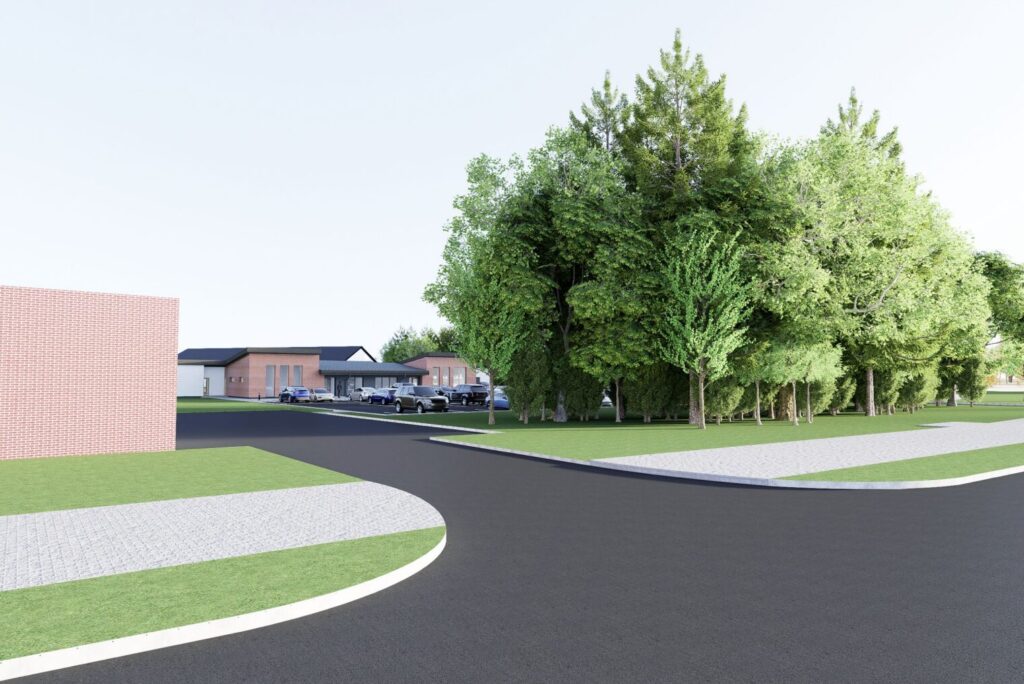 Kauno J. Matulaičio parapijos namai (S. Žukausko g. 1A) - House of worship - visualization