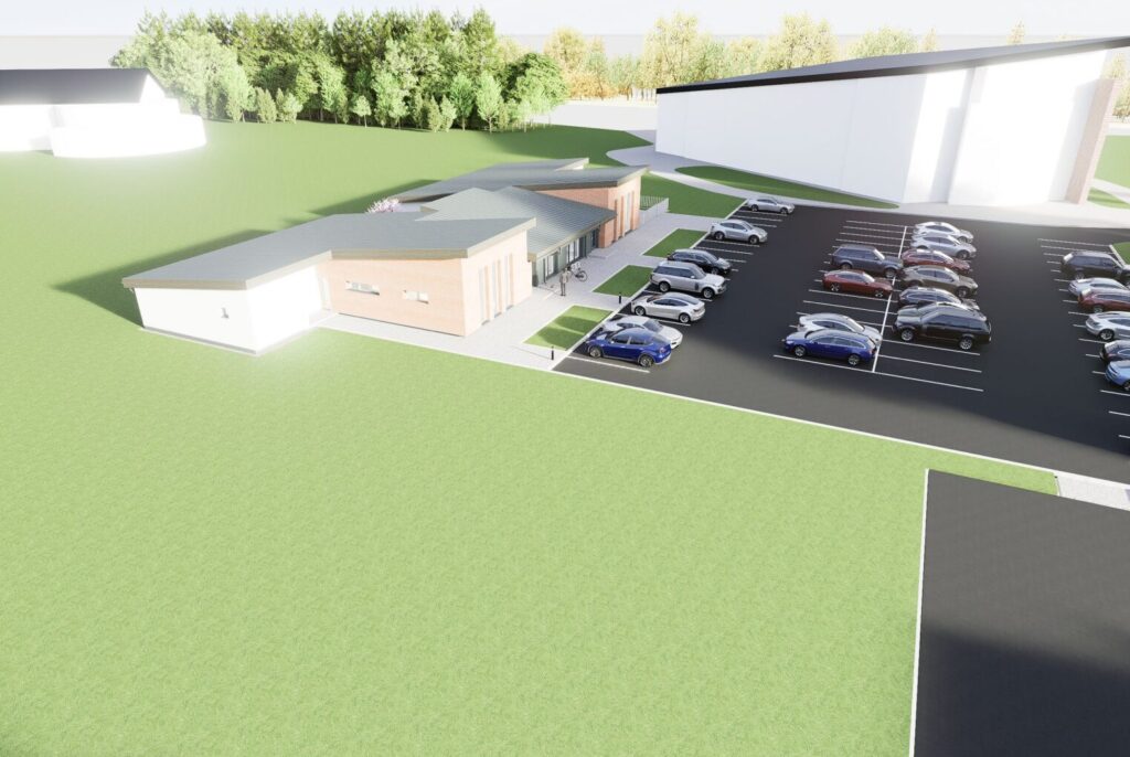 Kauno J. Matulaičio parapijos namai (S. Žukausko g. 1A) - House of worship - visualization