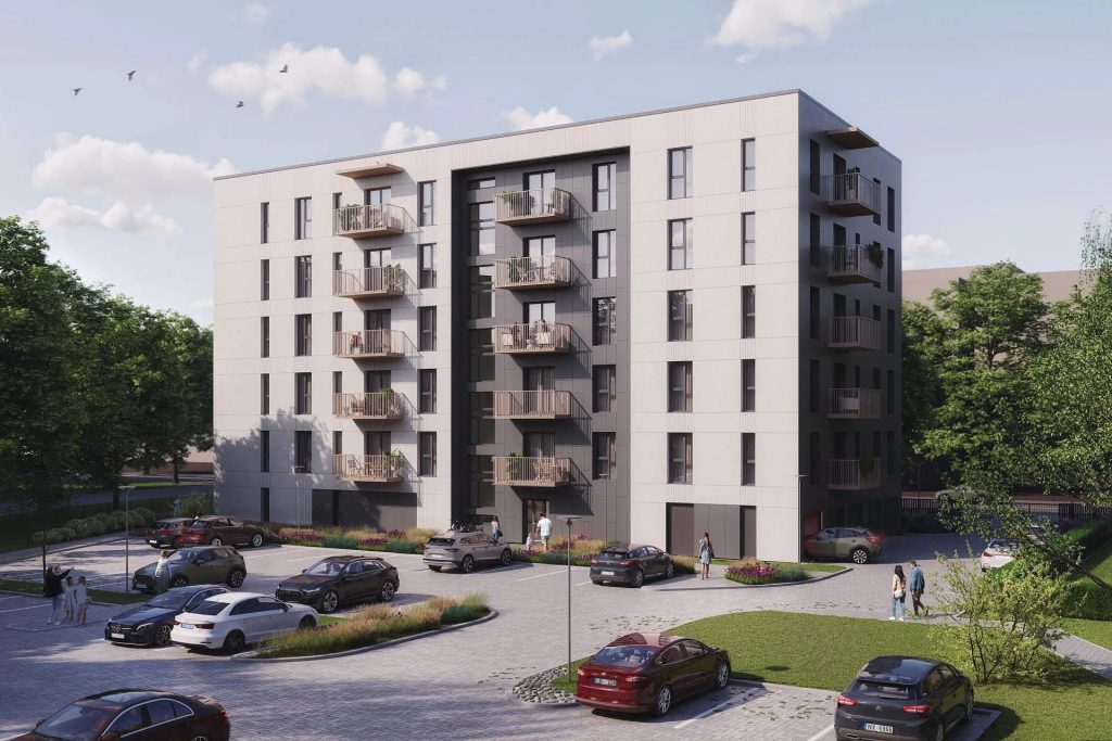 Nīcgales mājas (Nīcgales iela 17A) - Multi apartment - visualization