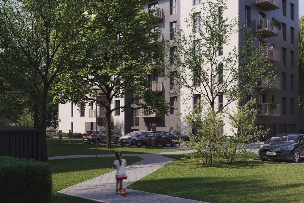 Nīcgales mājas (Nīcgales iela 17A) - Multi apartment - visualization