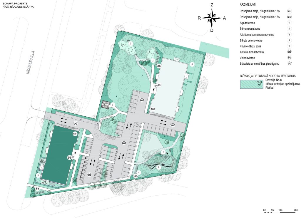Nīcgales mājas (Nīcgales iela 17A) - Multi apartment - visualization