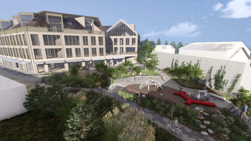 Skveras ties K. Vanagėlio g. 4 ir 6 (K. Vanagėlio g.) - Square - visualization