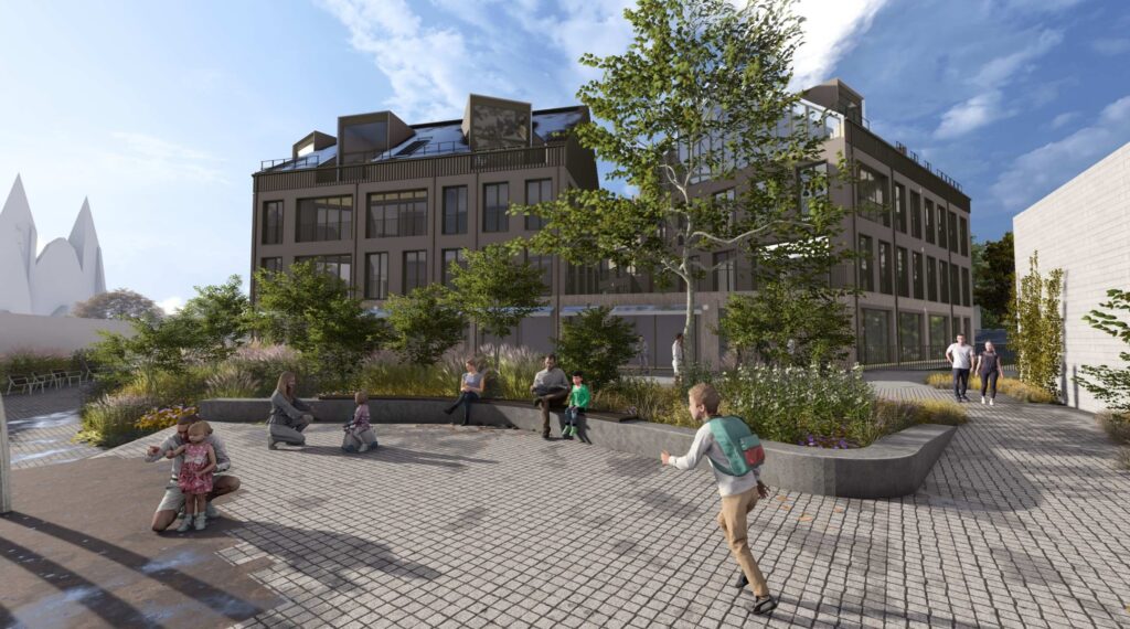 Skveras ties K. Vanagėlio g. 4 ir 6 (K. Vanagėlio g.) - Square - visualization