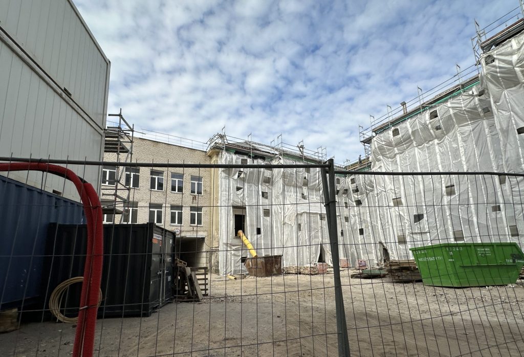 Basanavičiaus (J. Basanavičiaus g. 28) - Multi apartment - construction photos