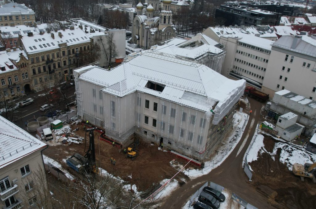 Basanavičiaus (J. Basanavičiaus g. 28) - Multi apartment - construction photos