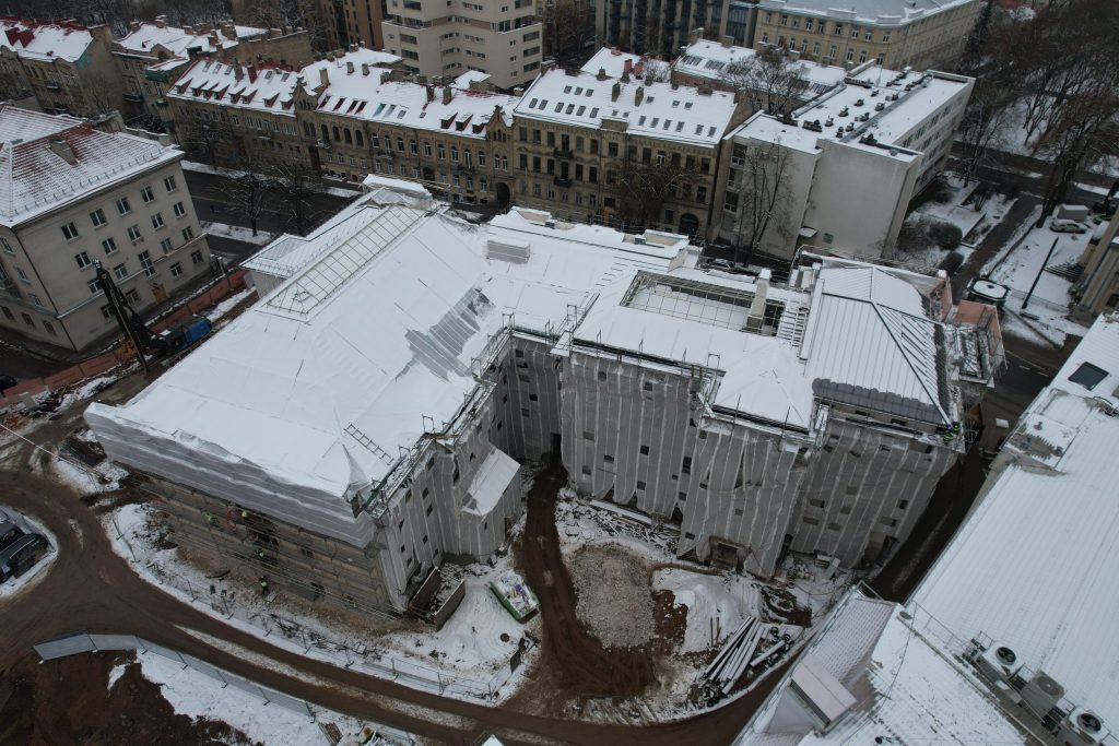 Basanavičiaus (J. Basanavičiaus g. 28) - Multi apartment - construction photos