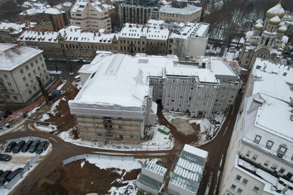 Basanavičiaus (J. Basanavičiaus g. 28) - Multi apartment - construction photos