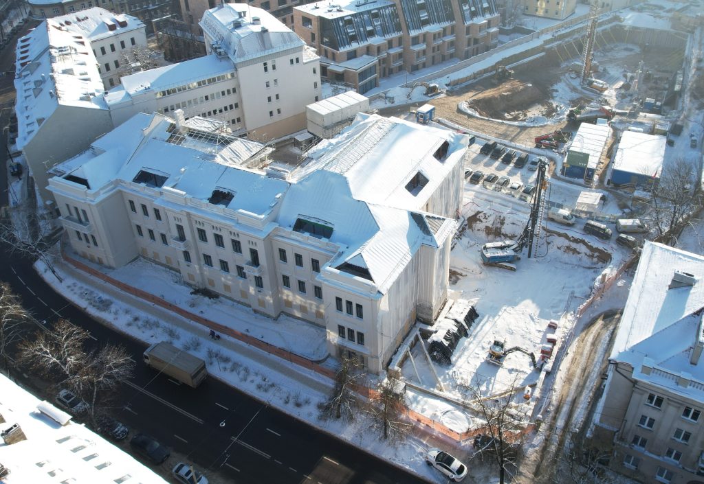 Basanavičiaus (J. Basanavičiaus g. 28) - Multi apartment - construction photos