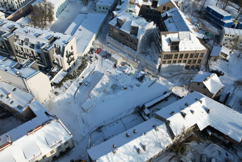 Skveras ties K. Vanagėlio g. 4 ir 6 (K. Vanagėlio g.) - Square - construction photos