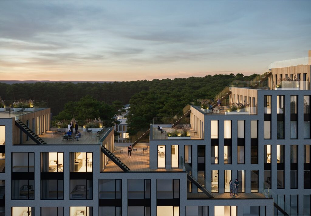 VU bendrabučiai Plytinės g. 17A (Plytinės g. 17A) - Co-living - vizualizacija