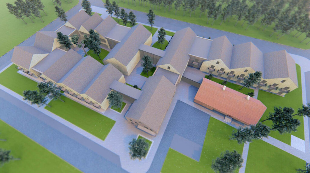 Globos namai Aušros g. 1 (Aušros g. 41) - Hooldekodu - visuaalne