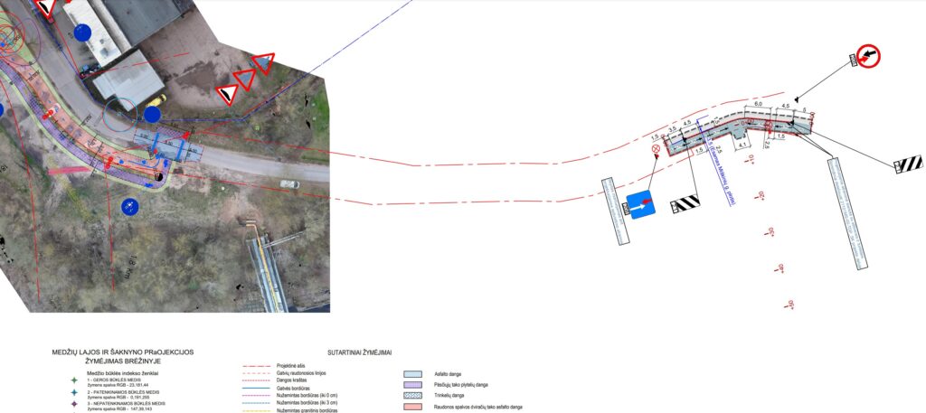 Dviračių takas Šiltnamių g. (Šiltnamių g.) - Bike path - visualization