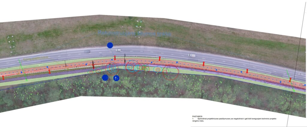 Dviračių takas Šiltnamių g. (Šiltnamių g.) - Bike path - visualization