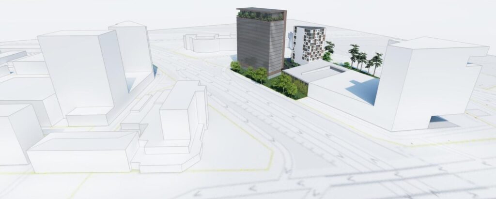 Järvevana tee 11 (Järvevana tee 11) - Daudzdzīvokļu nams, Nepārtikas veikals, Biroju centrs, Cita komerciāla, Autostāvvieta - vizualizācija
