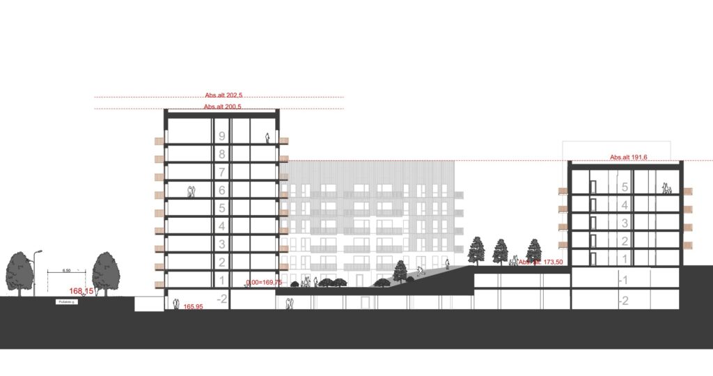 Justiniškių g. 136 (Justiniškių g. 136) - Multi apartment - visualization