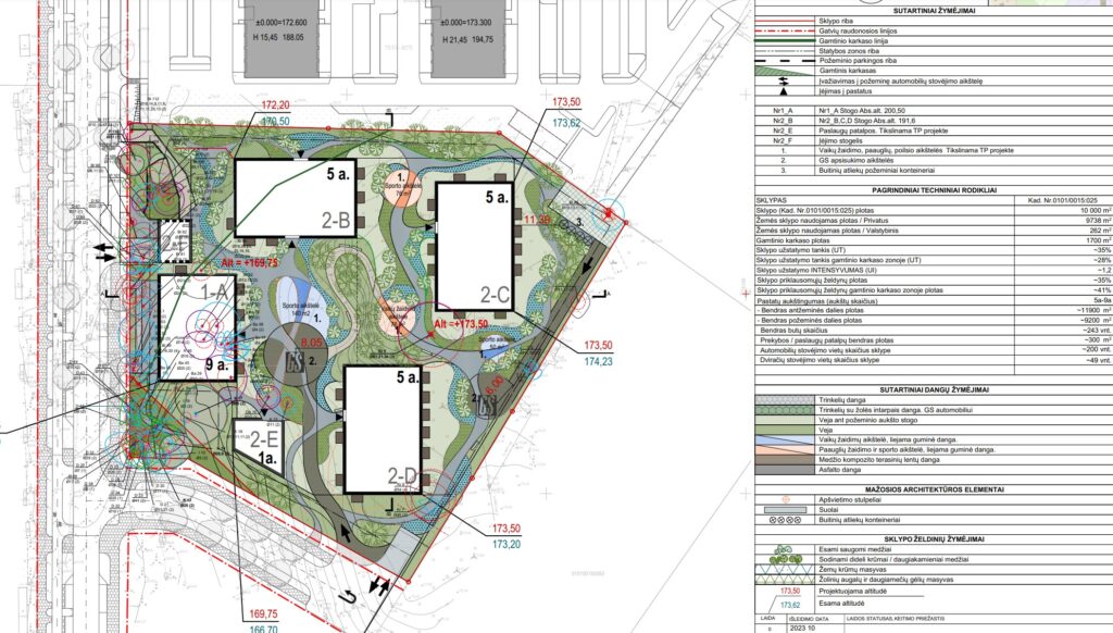 Justiniškių g. 136 (Justiniškių g. 136) - Multi apartment - visualization