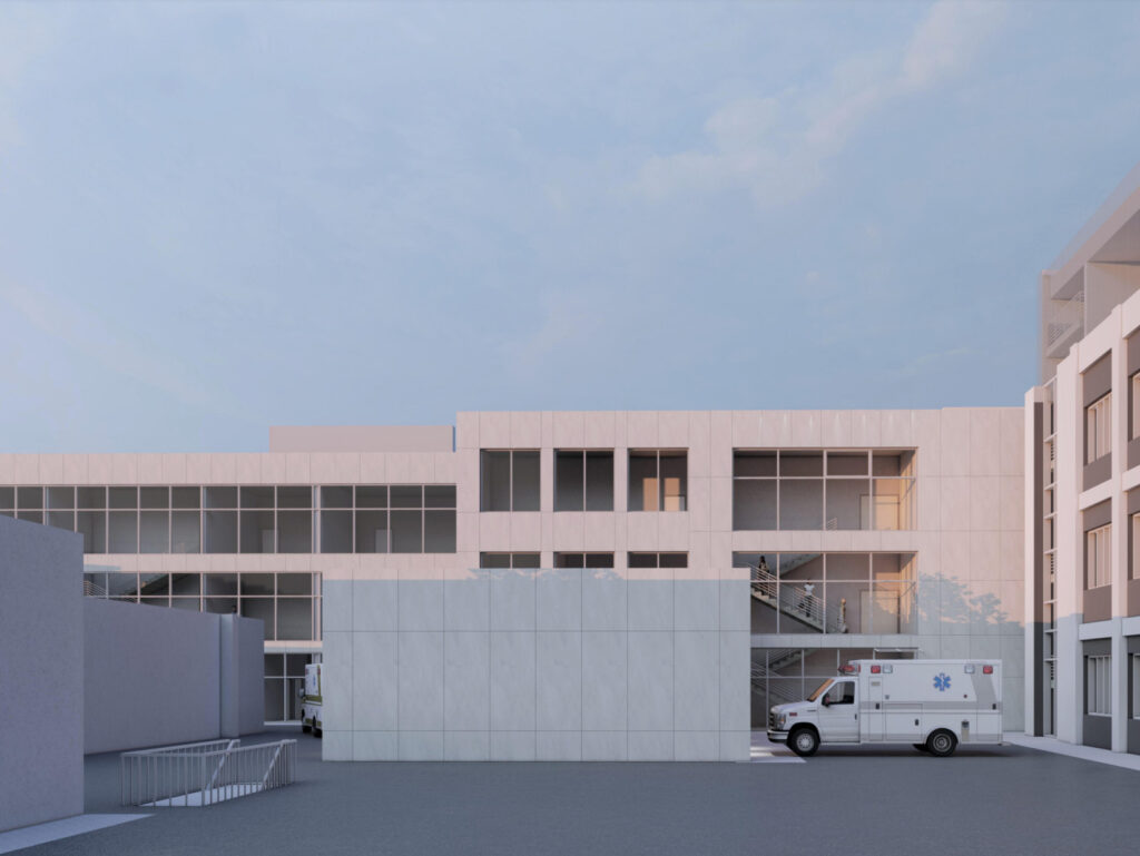 LSMU Kauno ligoninė (Josvainių g. 2) - Hospital - visualization