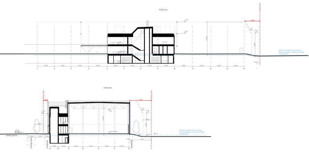Padėlio salės Molėtų pl. 48 (Molėtų pl. 48) - Sports arena - visualization
