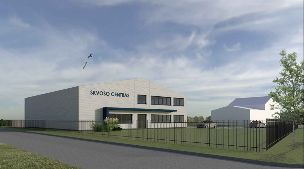 Skvošo Centras Smėlio g. 24 (Smėlio g. 24, Geležių k.,Zujūnų sen.) - Sports arena - visualization