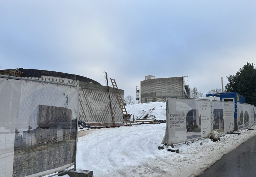 Duonos kalnas 2 etapas (Duonos Kalno g. 28, 30, 32, 34) - Private house community - construction photos