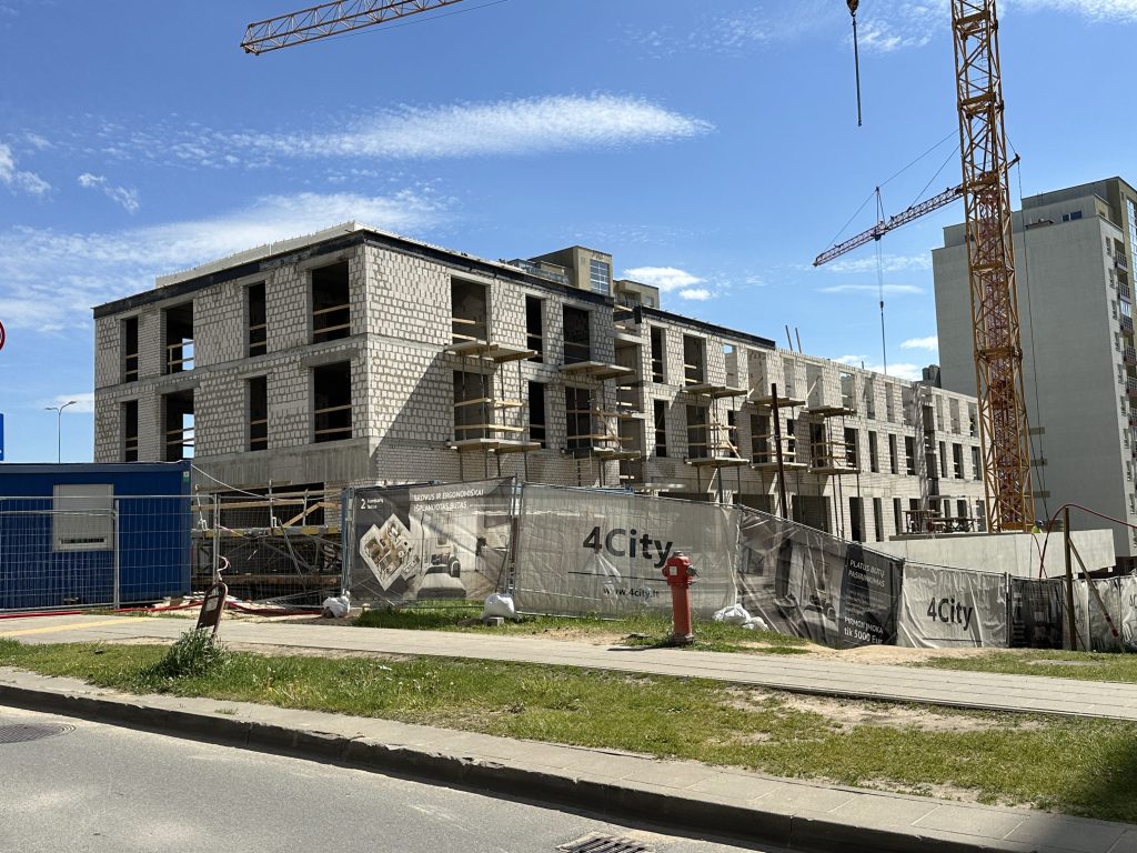 Girulių 8 (Girulių g. 8) - Multi apartment - construction photos