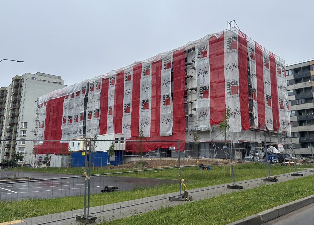 Girulių 8 (Girulių g. 8) - Multi apartment - construction photos