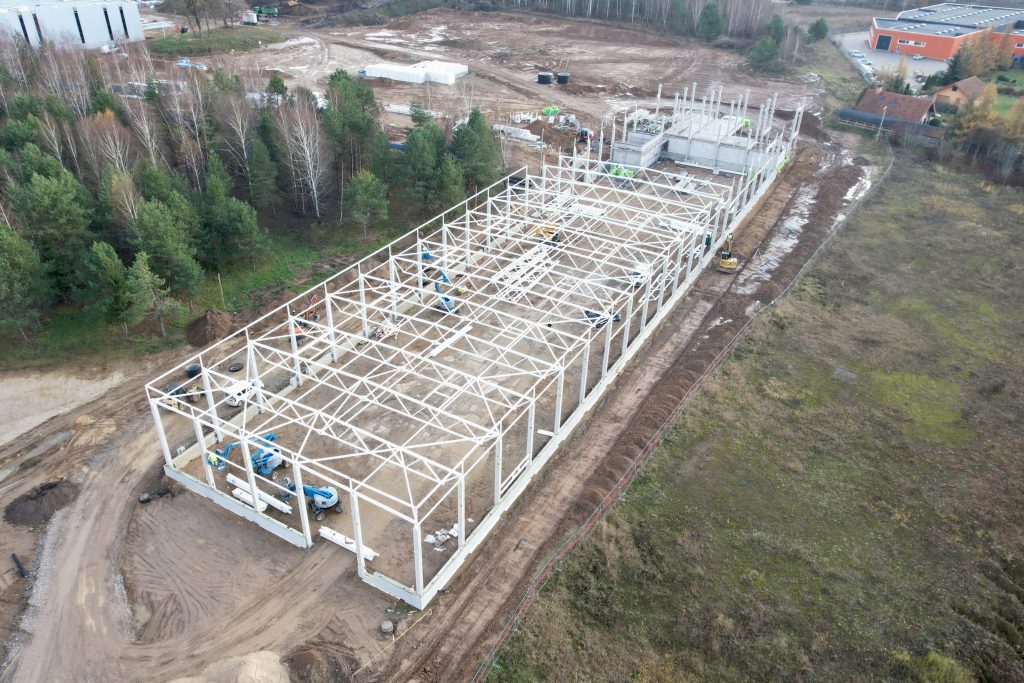Teltonika High Tech Hill 3 etapas (plastiko dalių liejimo gamykla) (Svylos g. 6) - Lengvosios pramonės gamykla - statybų nuotraukos