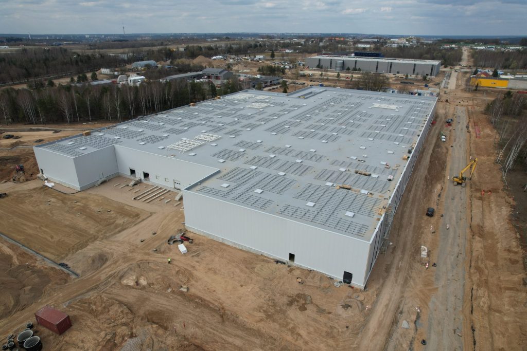 Teltonika High Tech Hill 3 etapas (plastiko dalių liejimo gamykla) (Svylos g. 6) - Lengvosios pramonės gamykla - statybų nuotraukos