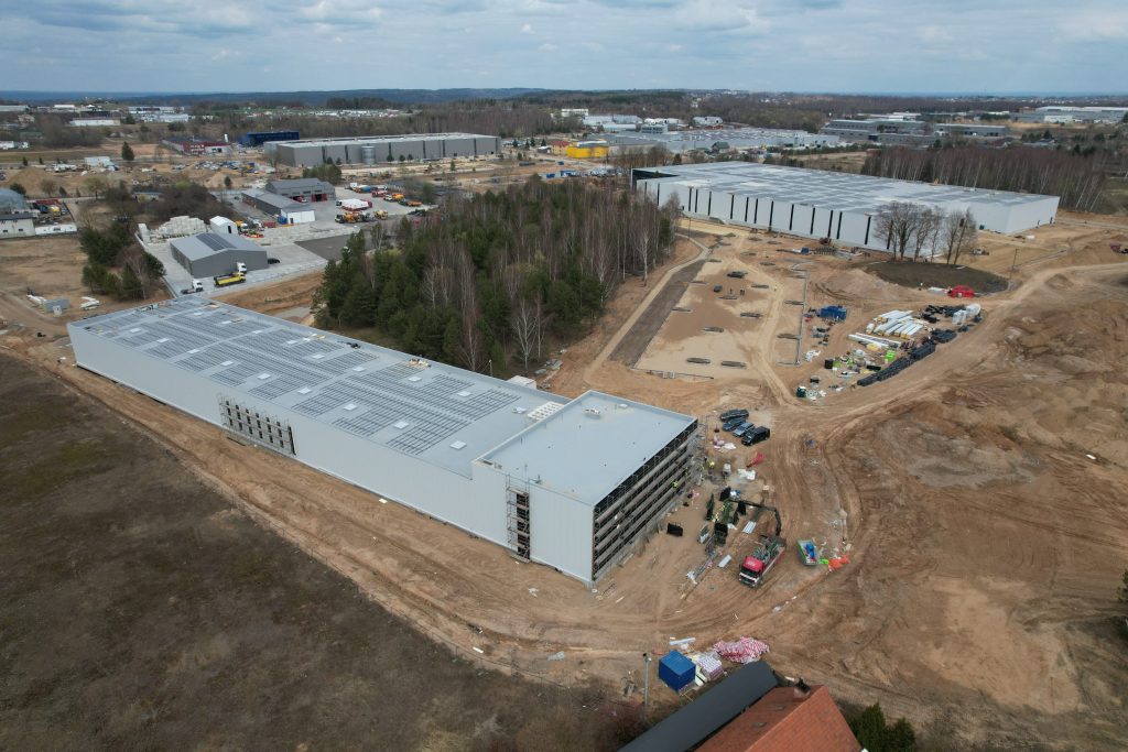 Teltonika High Tech Hill 3 etapas (plastiko dalių liejimo gamykla) (Svylos g. 6) - Lengvosios pramonės gamykla - statybų nuotraukos