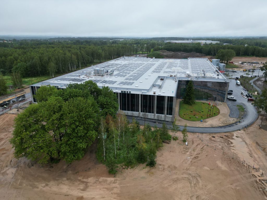 Teltonika High Tech Hill 3 etapas (plastiko dalių liejimo gamykla) (Svylos g. 6) - Lengvosios pramonės gamykla - statybų nuotraukos