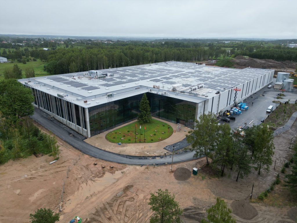 Teltonika High Tech Hill 3 etapas (plastiko dalių liejimo gamykla) (Svylos g. 6) - Lengvosios pramonės gamykla - statybų nuotraukos