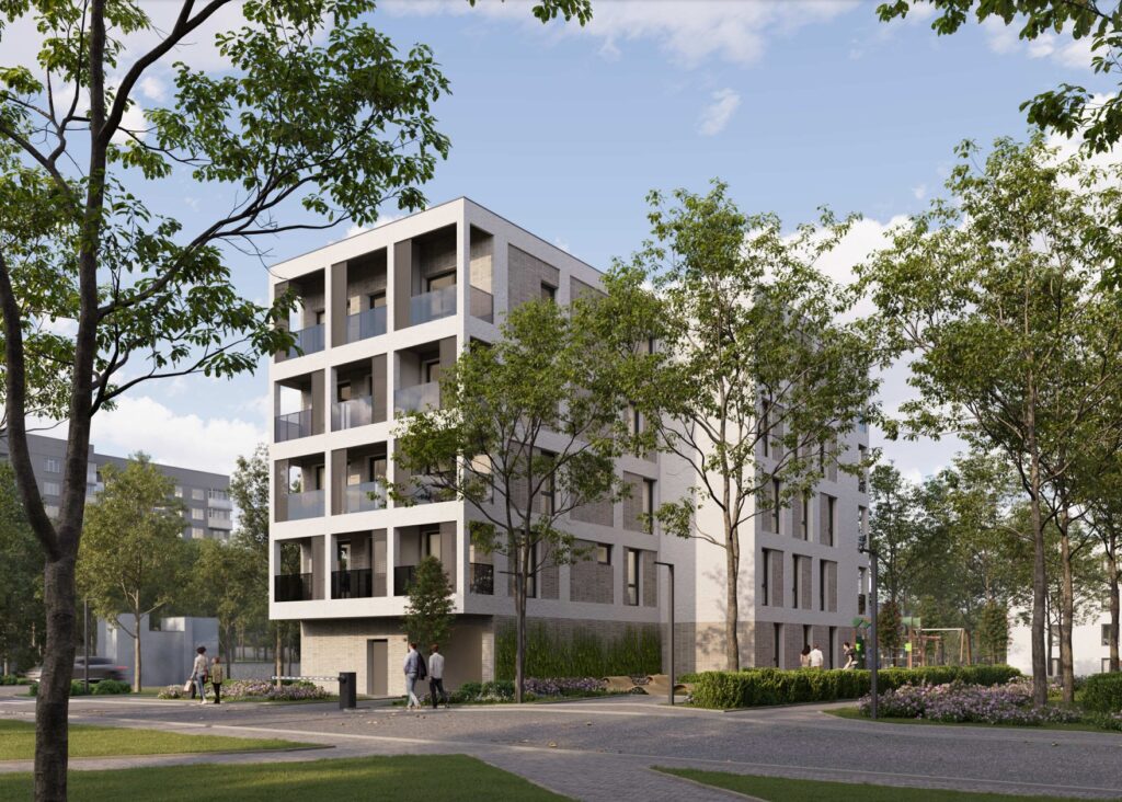 Taikos g. 155A (Taikos g. 155A) - Multi apartment - visualization