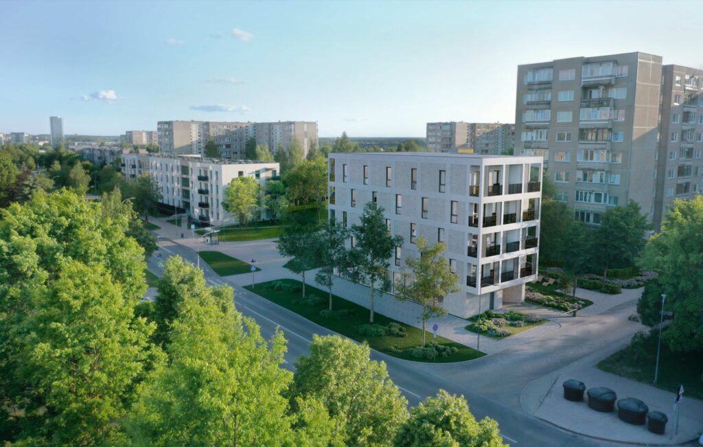 Taikos g. 155A (Taikos g. 155A) - Multi apartment - visualization