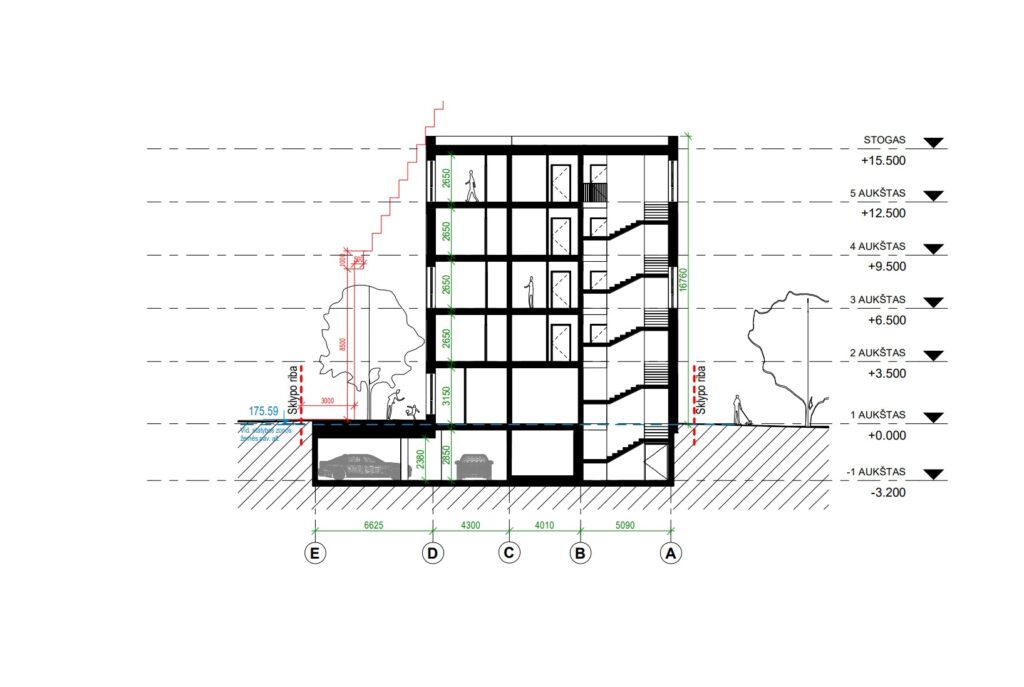 Taikos g. 155A (Taikos g. 155A) - Multi apartment - visualization
