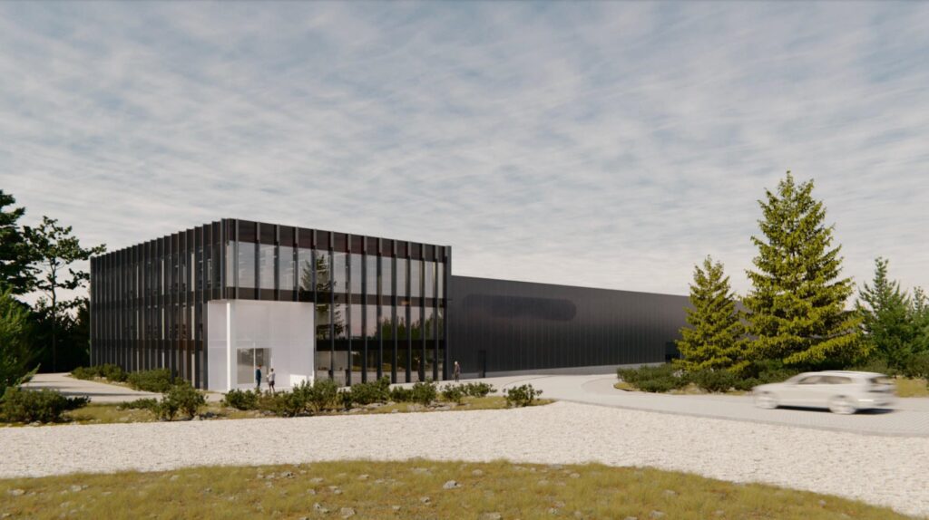 Teltonika High Tech Hill 3 etapas (plastiko dalių liejimo gamykla) (Svylos g. 6) - Lengvosios pramonės gamykla - vizualizacija