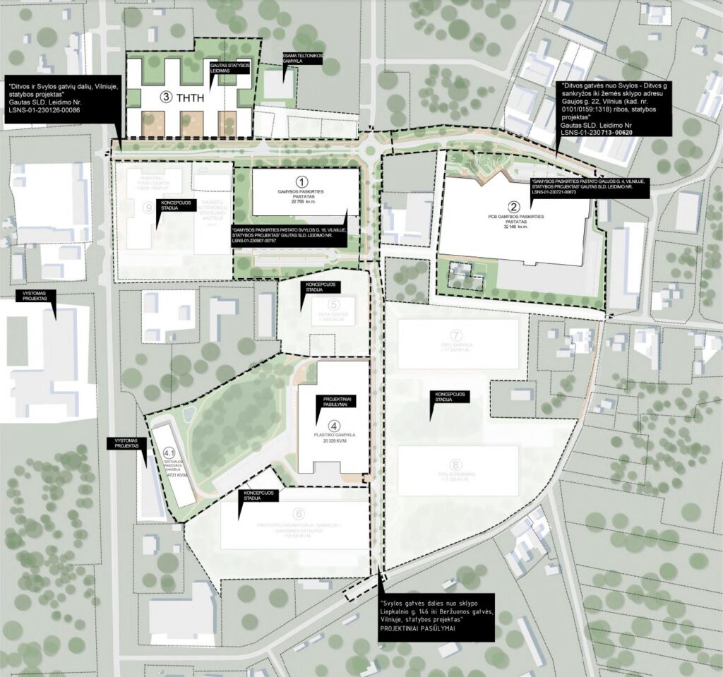 Teltonika High Tech Hill 3 etapas (plastiko dalių liejimo gamykla) (Svylos g. 6) - Lengvosios pramonės gamykla - vizualizacija