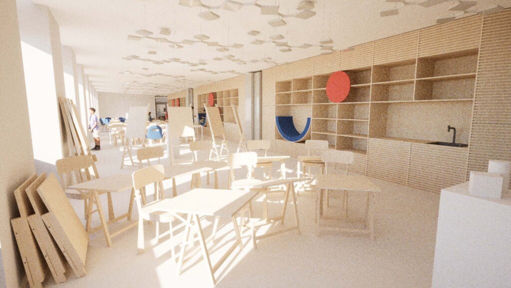 Vilniaus kunigaikščio Gedimino progimnazijos plėtra (Lukiškių skg. 5) - Primary and secondary education - visualization