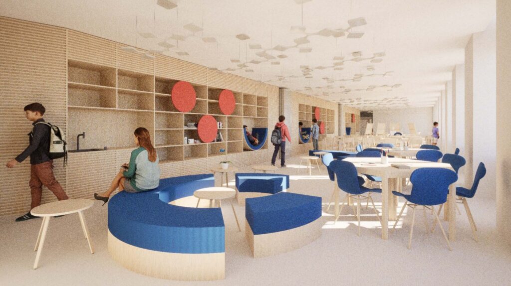 Vilniaus kunigaikščio Gedimino progimnazijos plėtra (Lukiškių skg. 5) - Primary and secondary education - visualization