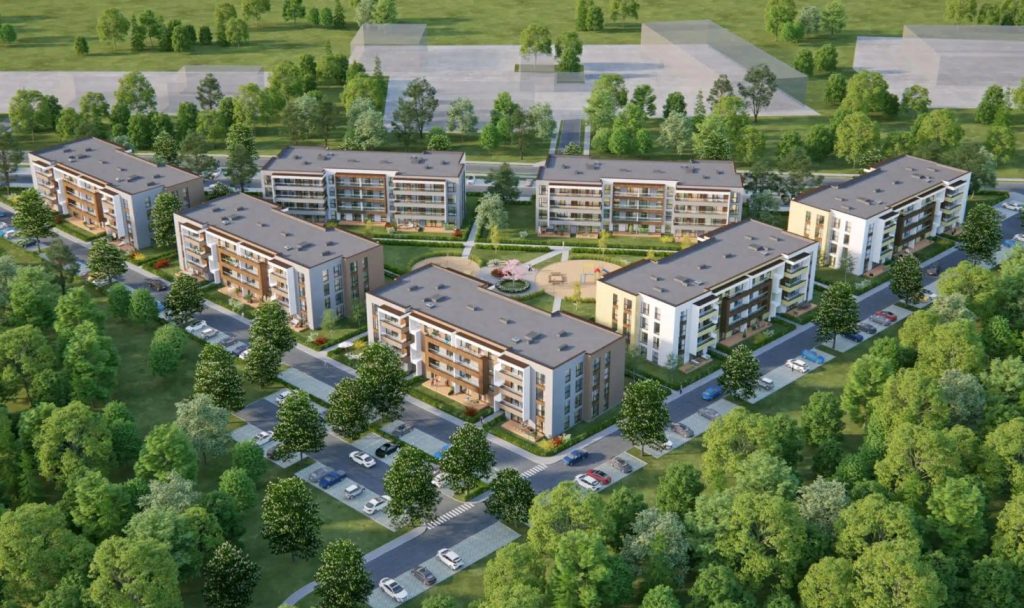 Kastani Kodud (Kastani tee 2, 4, 6, 8, 10) - Multi apartment - visualization