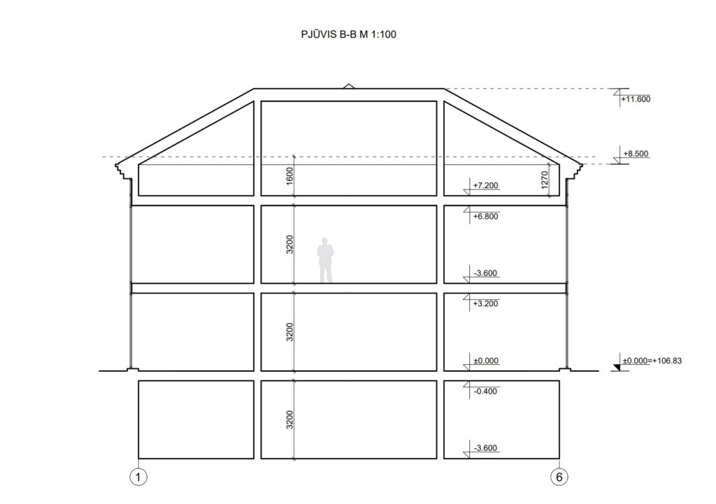 Kosciuškos 34 2 etapas (T. Kosciuškos g. 34) - Multi apartment - visualization
